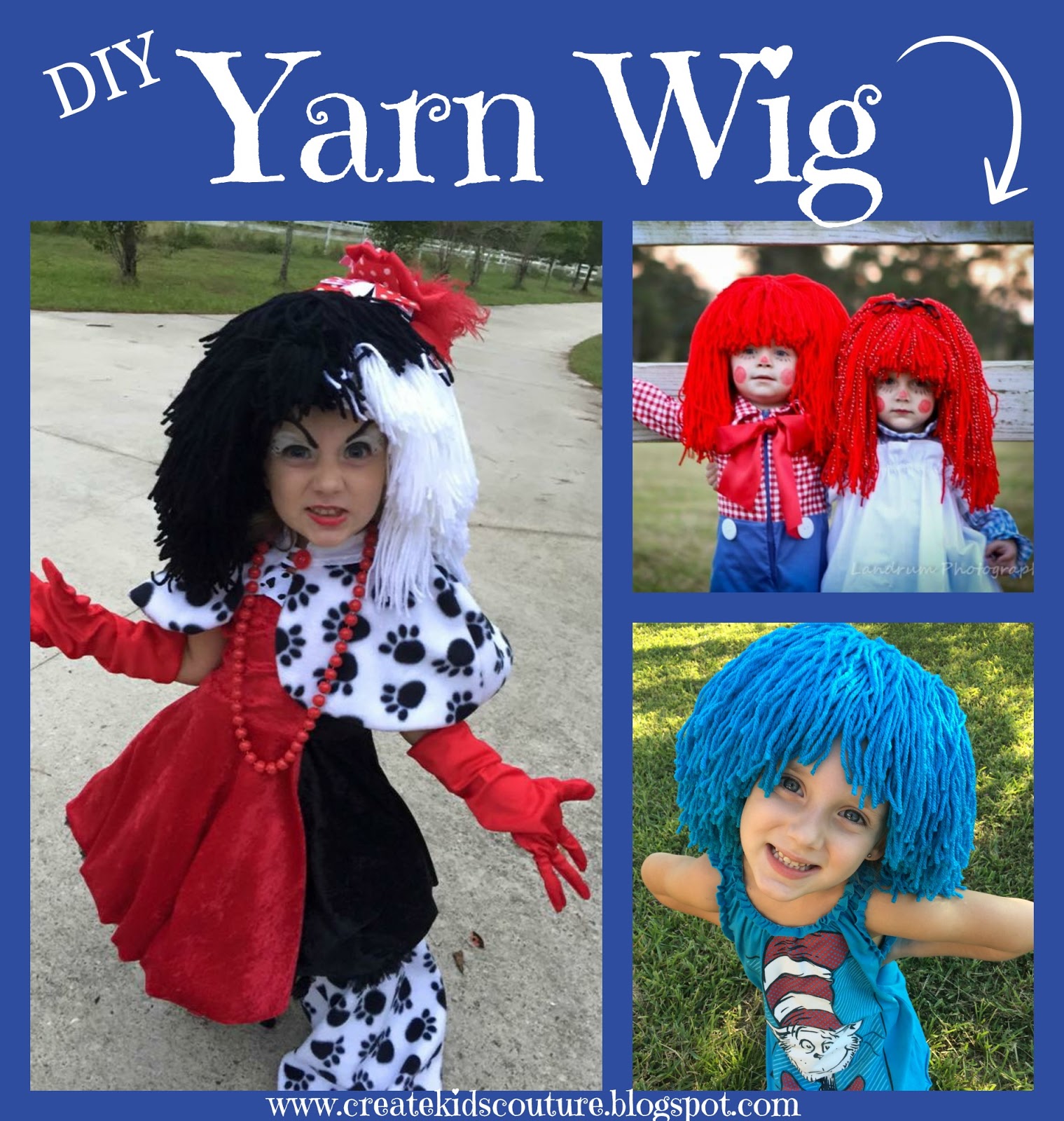 DIY Yarn Wig